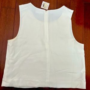 White Club Monaco Top - Size Small
